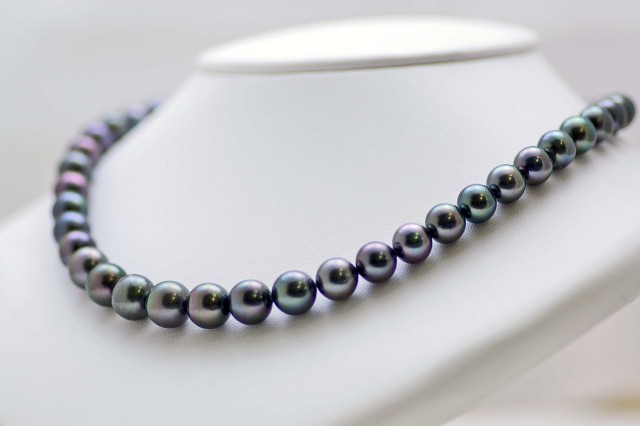黒真珠ネックレスイヤリング（ピアス）セット 真珠ジュエリー＆アクセサリー トップス アウトレット店